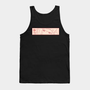 B3 Cute Nadeko Bakemonogatari Renai Circulation Anime x Animangapoi August 2023 Tank Top